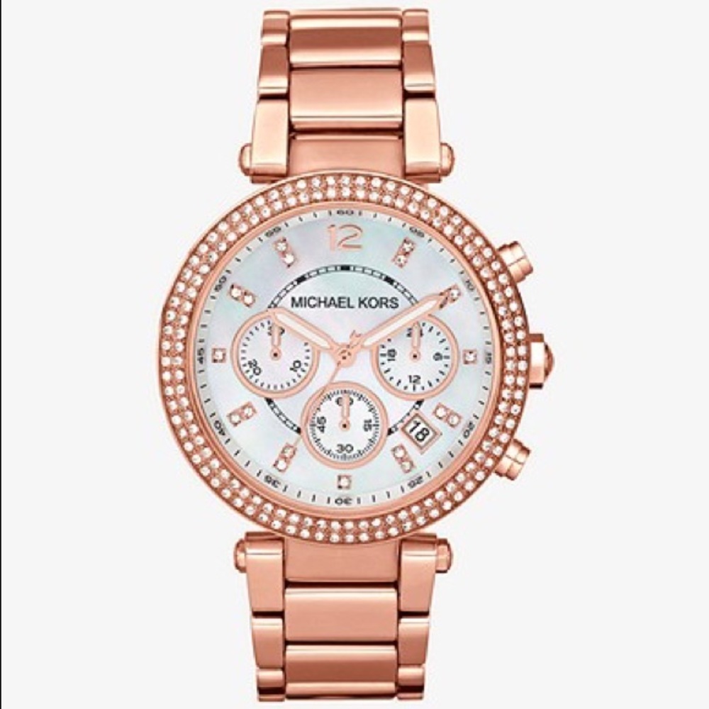 Michael Kors Rose Gold Watch